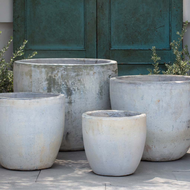 large grey plant pots Mendocino Planter – Verdant Yakima