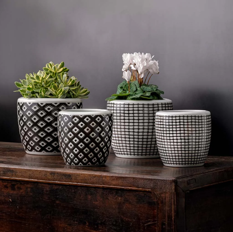 Parquet & Tattersall Planter