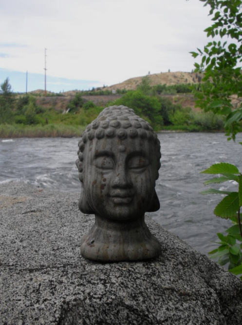 Buddha head, small