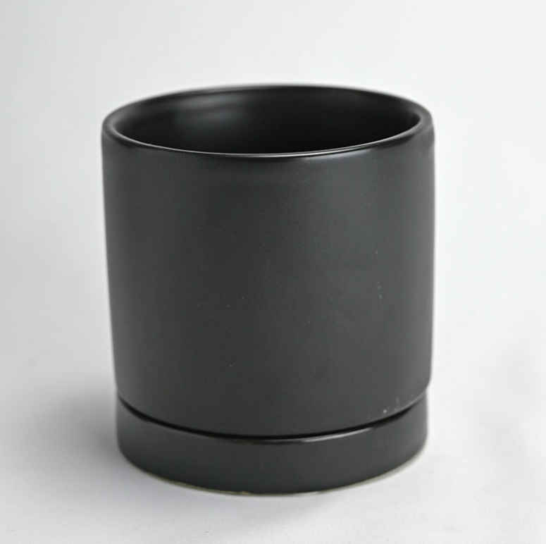 Contemporary Cylinder with saucer